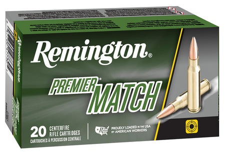 Remington Premier Match Hollow Point Boat Tail 52 Grain .223 Remington 3200 fps