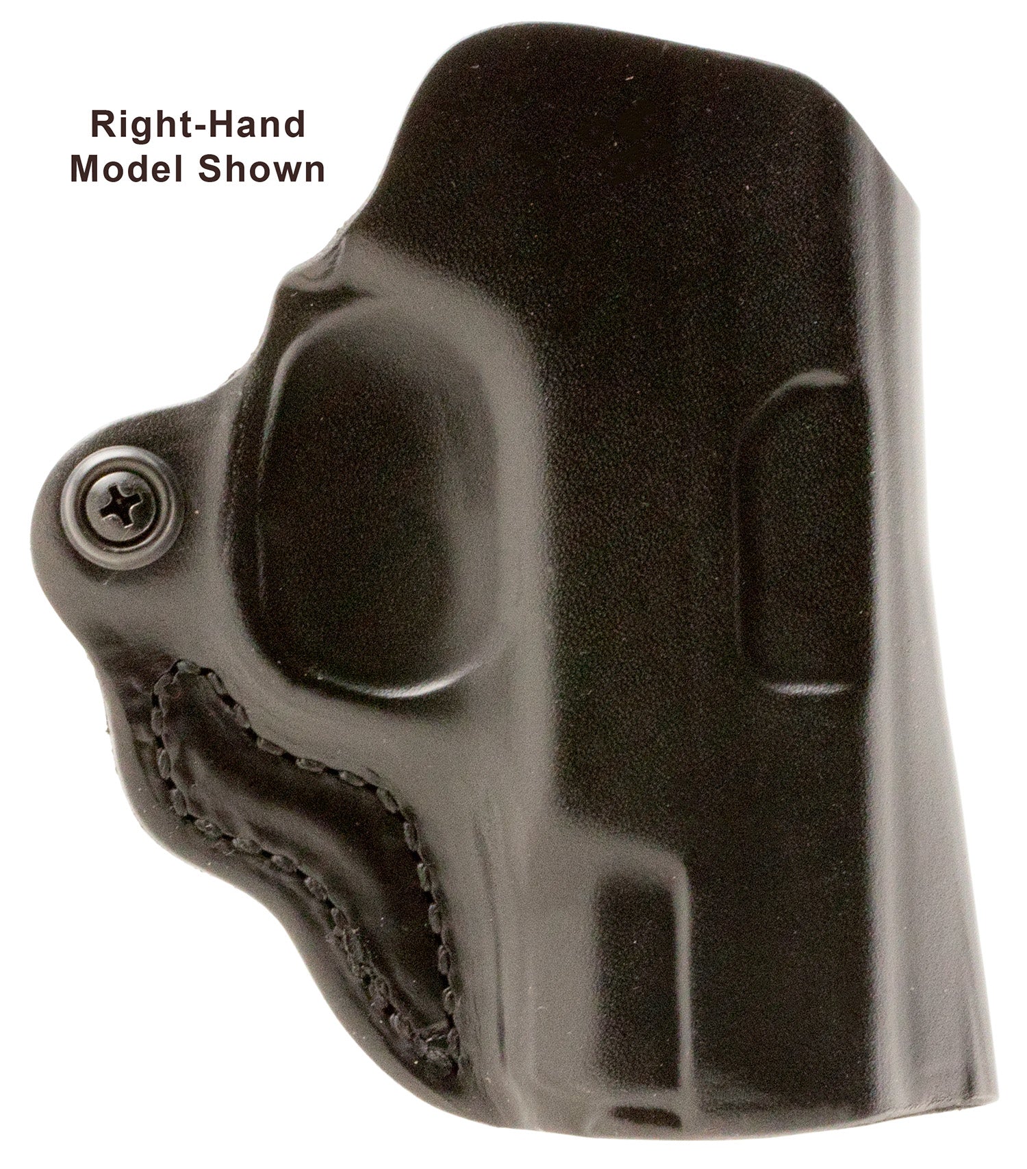 DeSantis Gunhide Mini Scabbard Black Leather OWB Belt Slide Holster Springfield Prodigy 4.25" Left Hand