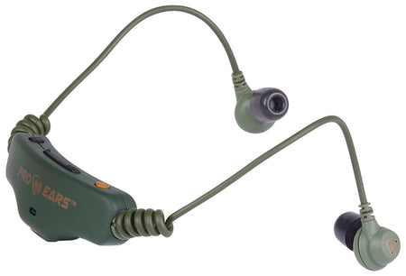 Pro Ears Stealth 28 HT 28dB Behind-the-Head Electronic Hearing Protection Earbuds Green