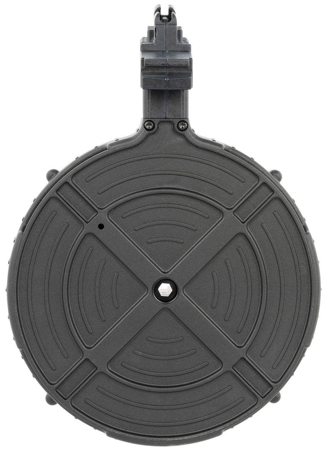 Mauser Rimfire 4070122 110rd .22 LR AK-47 Style Drum Replacement Magazine Black Polymer