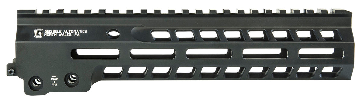 Geissele 05578B Super Modular Rail MK14 9.30" M-LOK Black AR-15 Barrel Nut Included