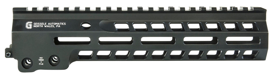 Geissele 05578B Super Modular Rail MK14 9.30" M-LOK Black AR-15 Barrel Nut Included