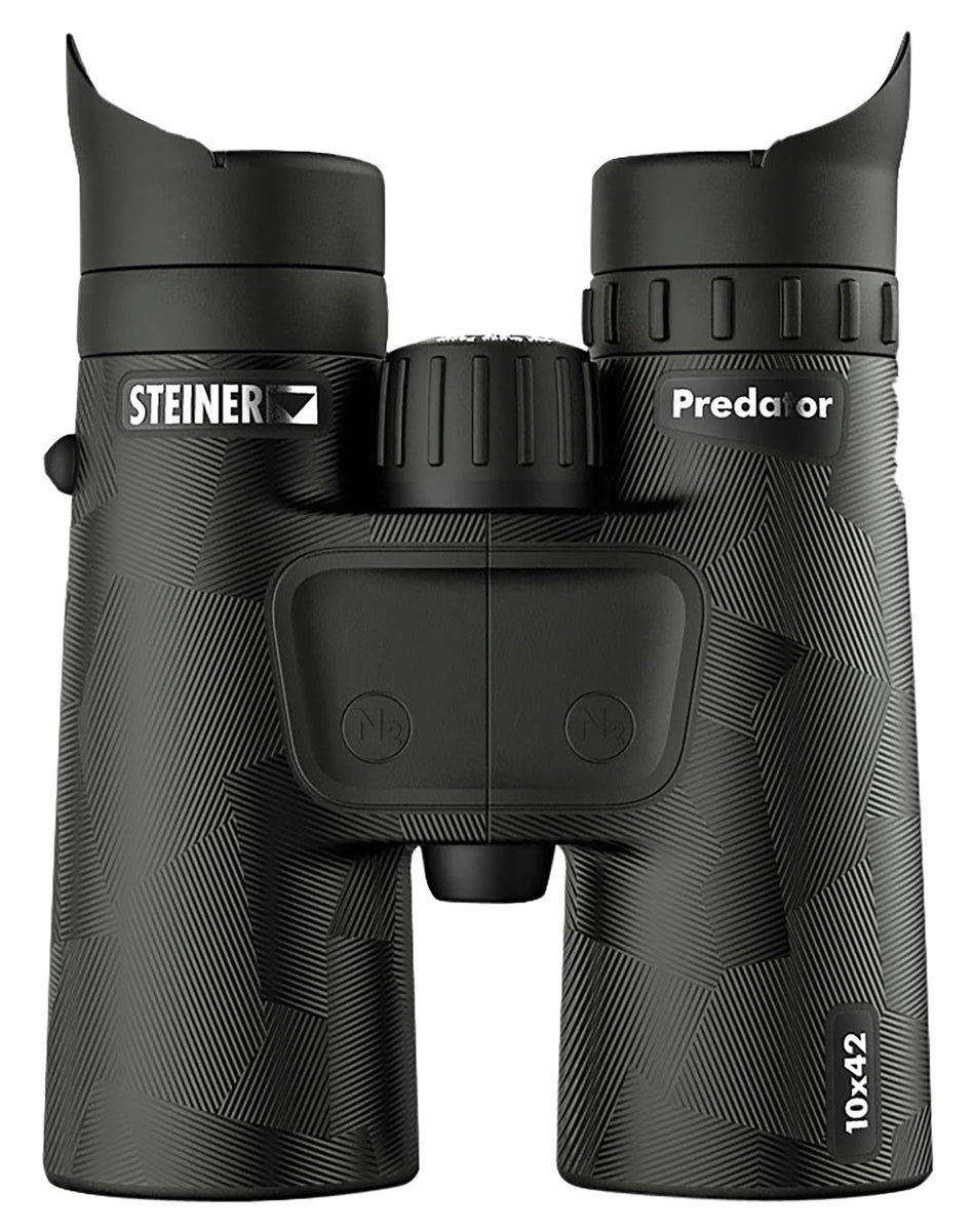 Steiner Predator 10x42mm Fast-Close Focus Binoculars 2059, Black Makrolon w/Rubber Armor