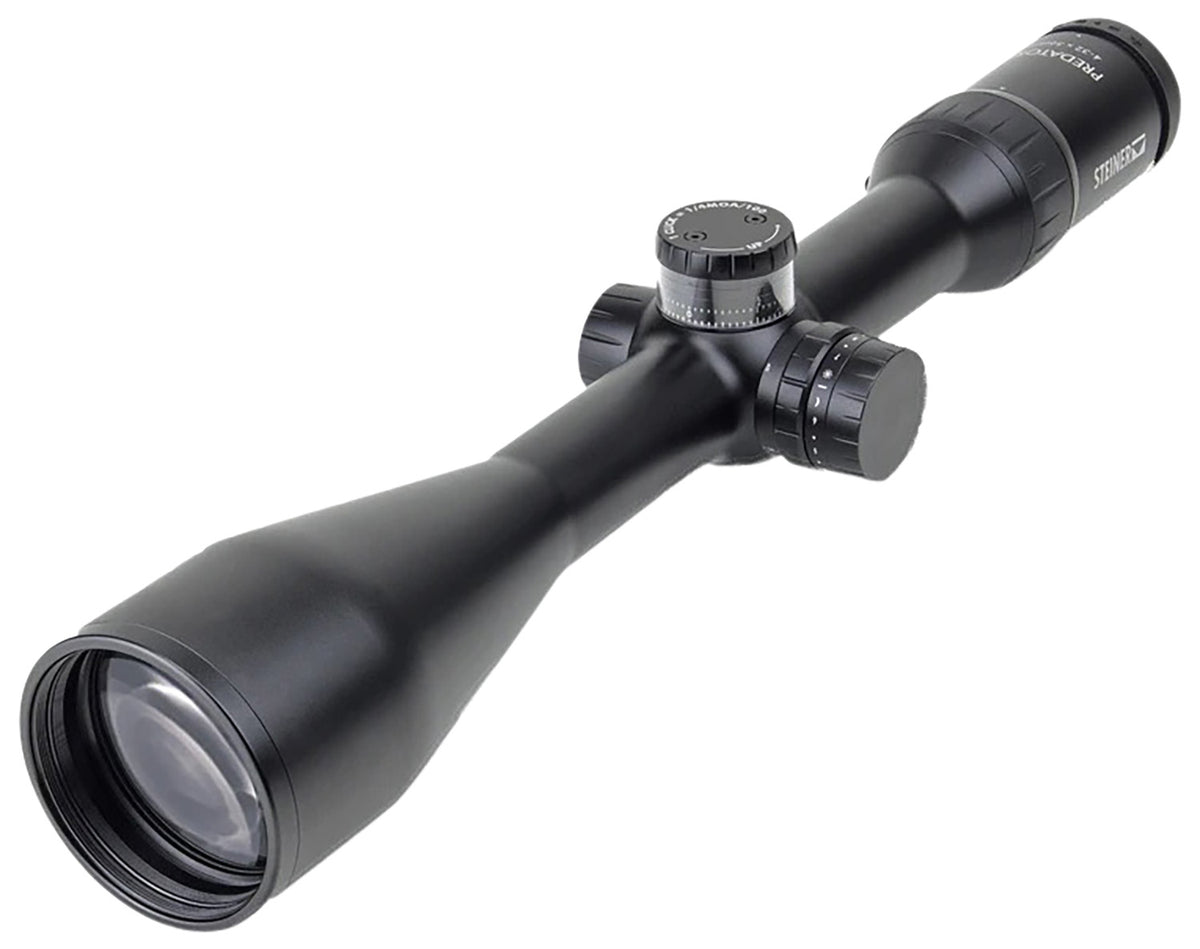 Steiner Predator 8 Black 4-32x56mm 30mm Tube SFP Illuminated E3 Ballistic Reticle Riflescope
