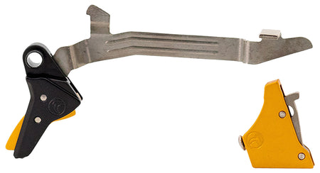 Timney Alpha Straight Gold Trigger for Most Glock Gen3-4 Models, 9mm Luger / 40 S&W