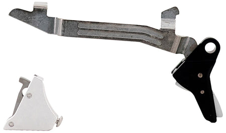 Timney Alpha Straight Silver Trigger for Glock Gen5 Models & Glock 44 (.22 LR / 9mm / .40 S&W)