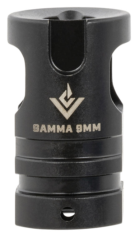 VG6 Precision GAMMA 9mm Muzzle Brake APVG200027A Black Nitride 1/2"-28 tpi 1.75" OAL