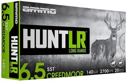 Ammo Inc 65CM140SST-A20 6.5mm Creedmoor 140 gr SST