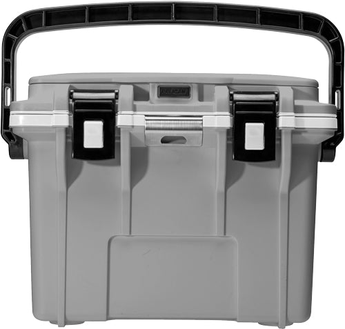 Pelican 14 Quart Cooler Cement/White Dry Storage