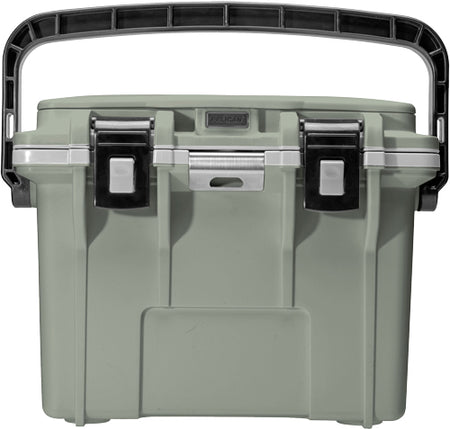 Pelican 14 Quart Cooler Sage/Gray Dry Storage