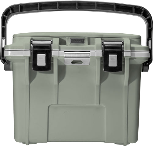 Pelican 14 Quart Cooler Sage/Gray Dry Storage