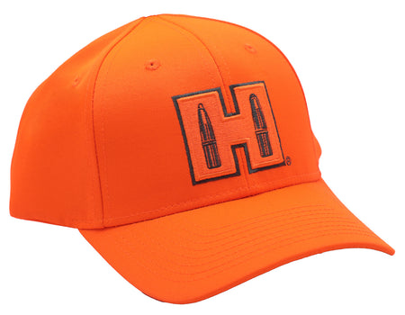 Hornady 99212 H Logo Semi-Structured Trucker Hat Blaze Orange