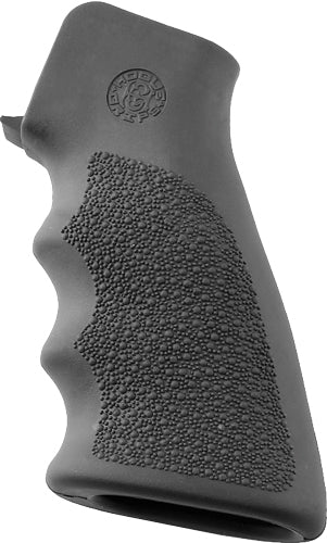 Hogue Grey Finger Groove Rubber Grip for AR-15 M16