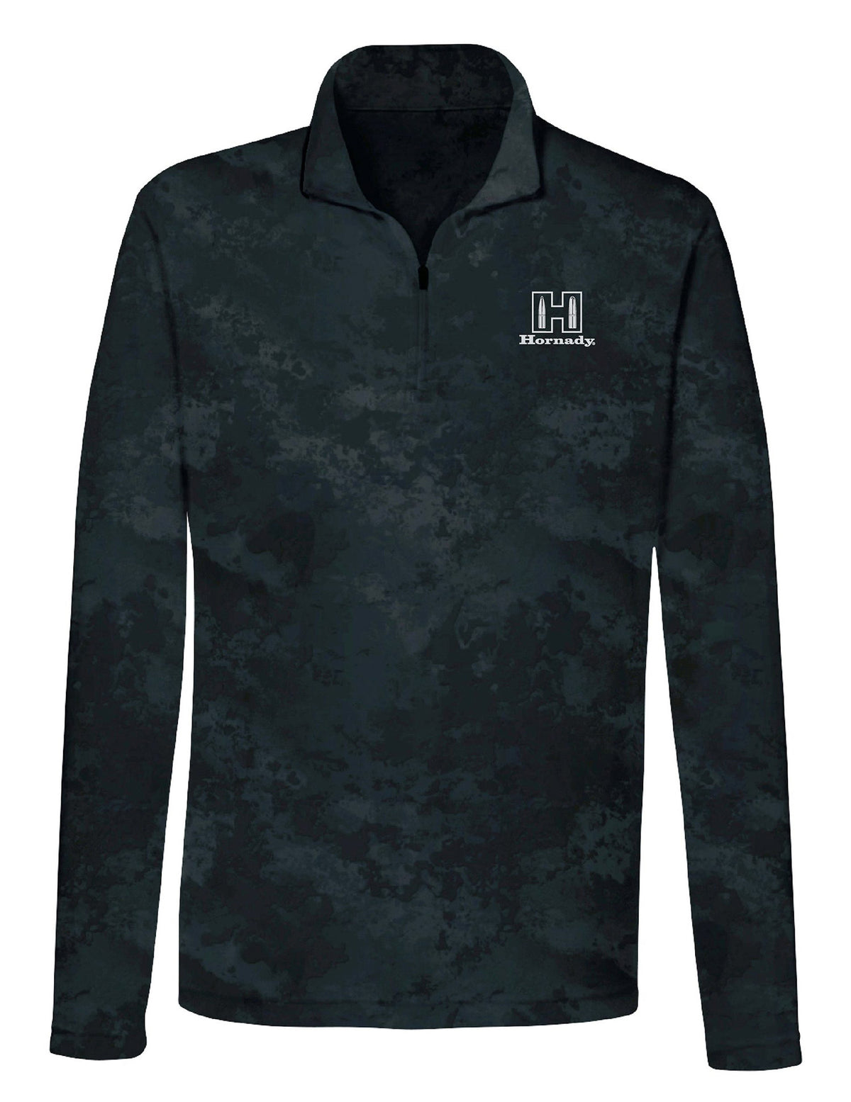 Hornady Performance 1/4 Zip Black Long Sleeve 3XL Polyester Spandex
