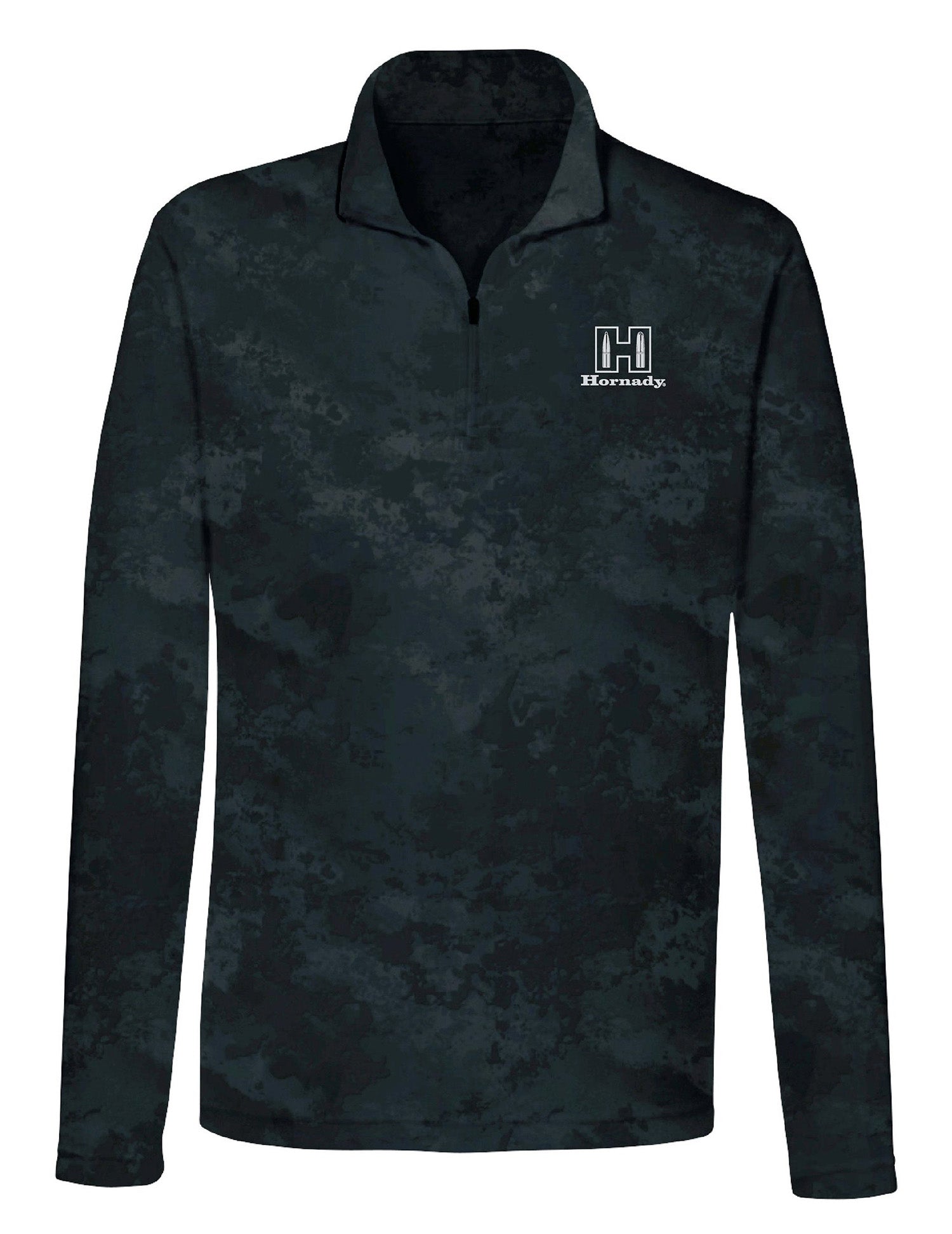 Hornady Performance 1/4 Zip Black Long Sleeve 3XL Polyester Spandex