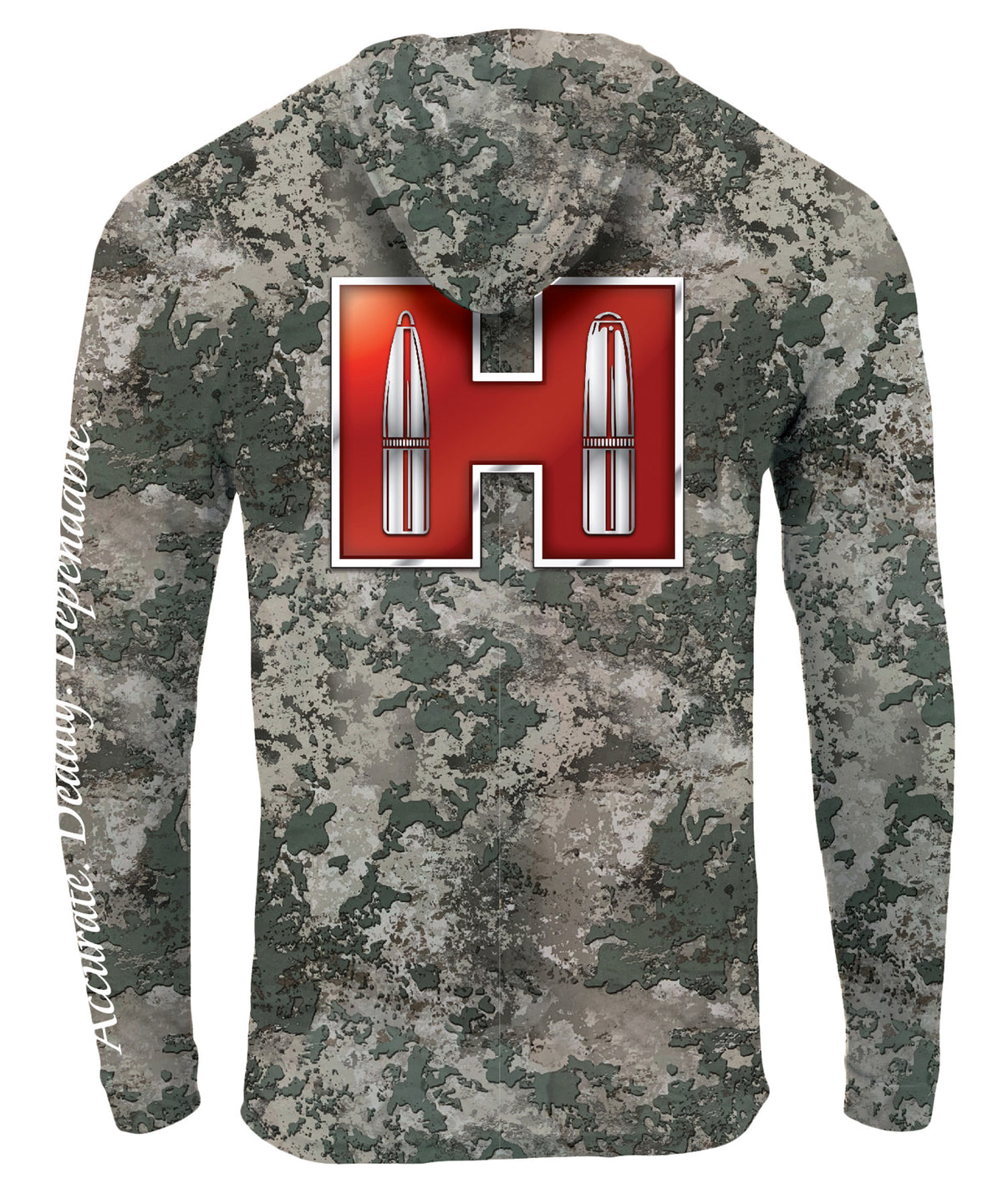 Hornady Solar Performance Long Sleeve Hoody Camo UPF 50 Small