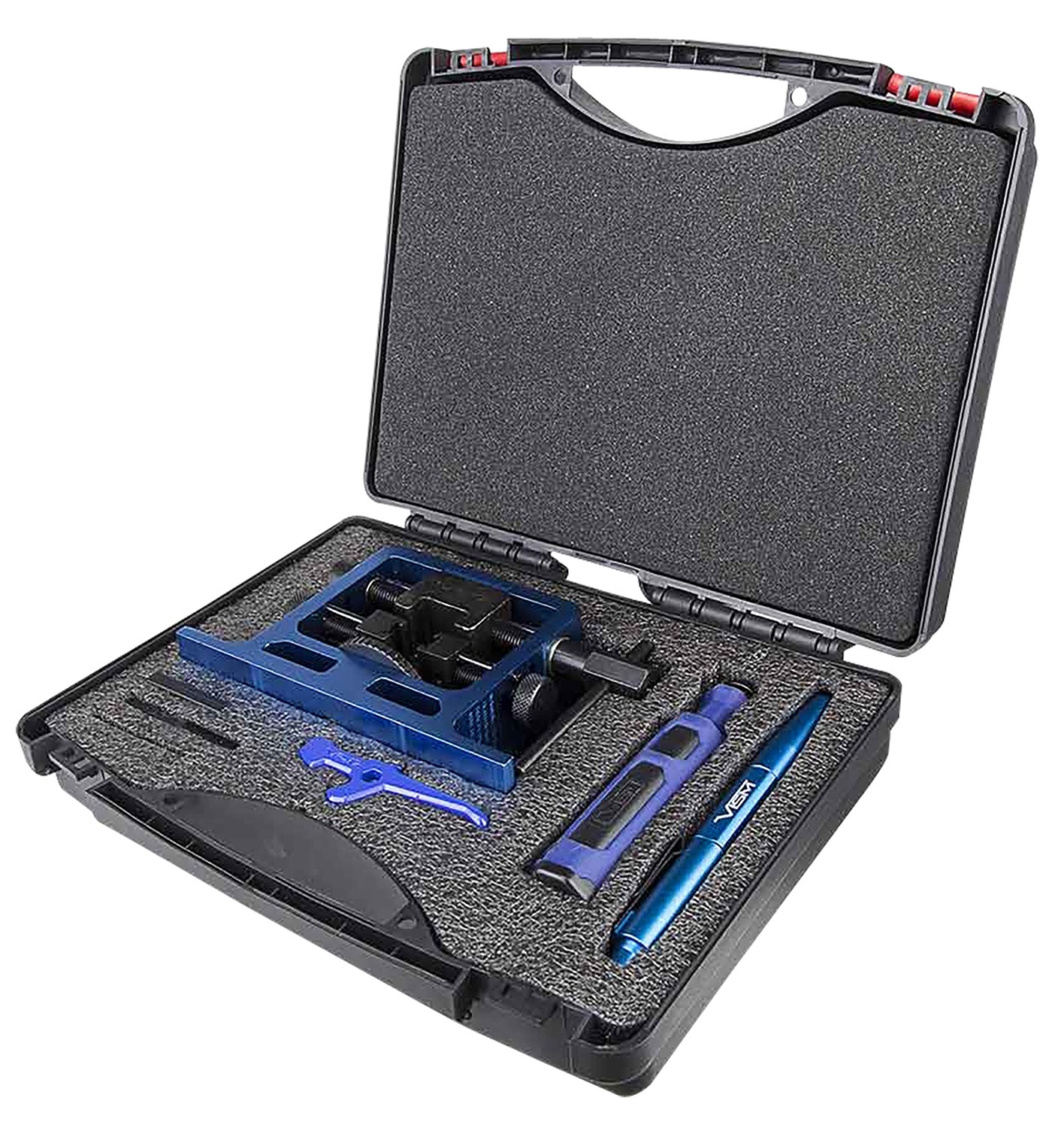NcStar VTGUTK 4-Tool Ultimate Kit for Glock Armorers Blue Aluminum/Steel