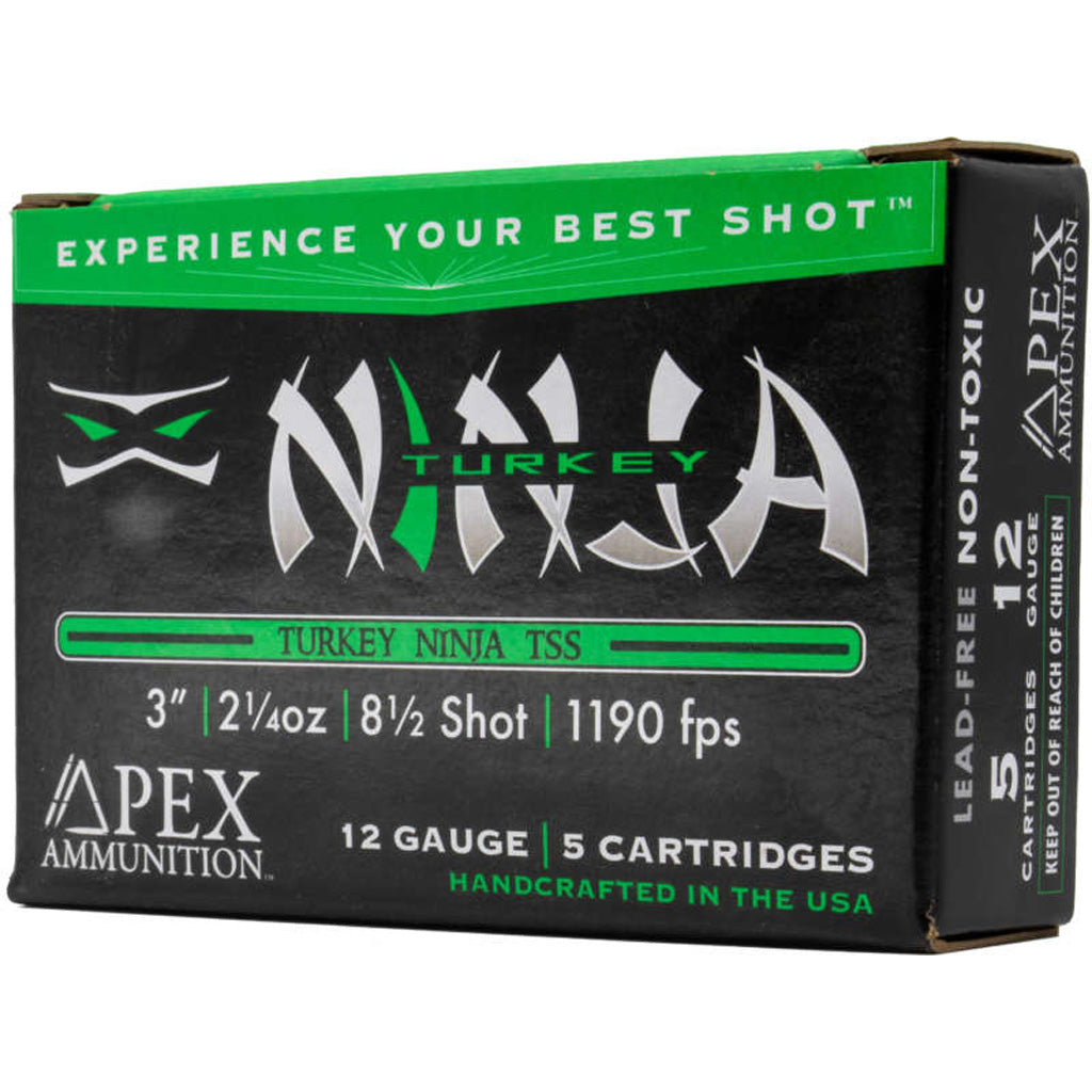 Apex Turkey Ninja TSS Shotgun Ammo 12 Gauge 3 in 2-1/4 oz #8.5