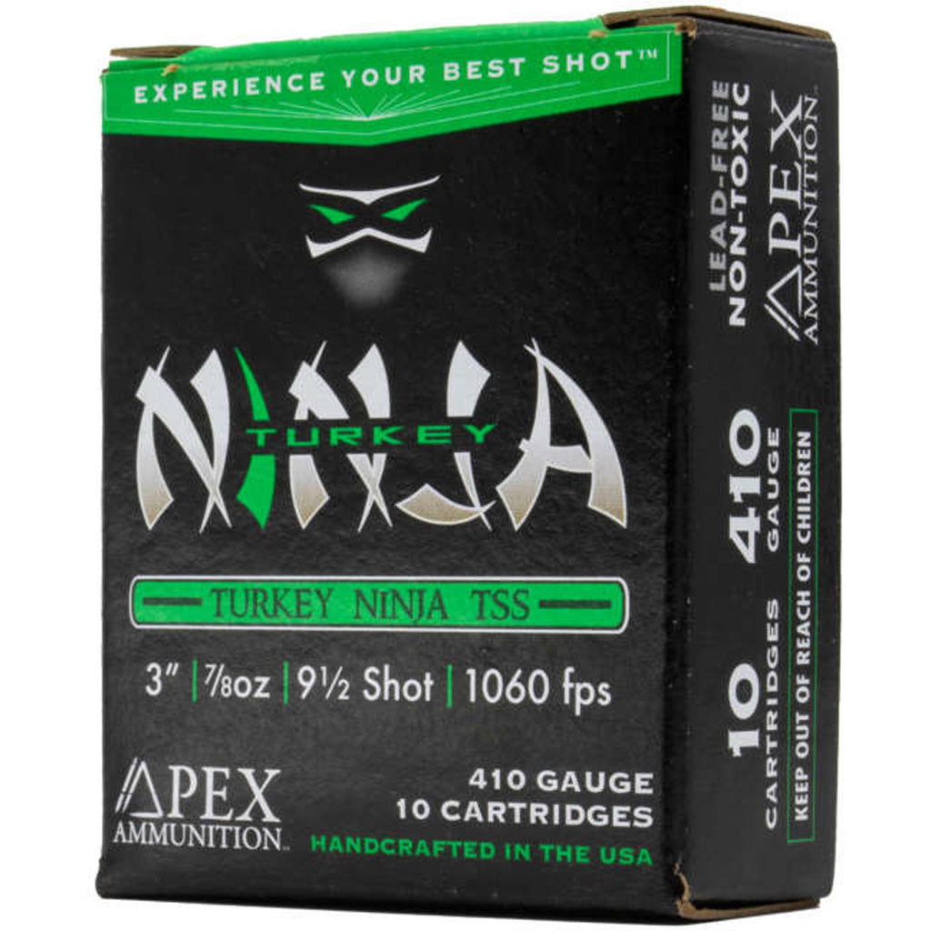 Apex Turkey Ninja TSS Shotgun Ammo .410 Bore 3 in 7/8 oz #9.5