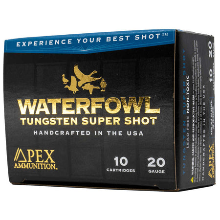 Apex TSS Z-Series Waterfowl Shotgun Ammo 20 Gauge 3 in 3/4 oz #7.5