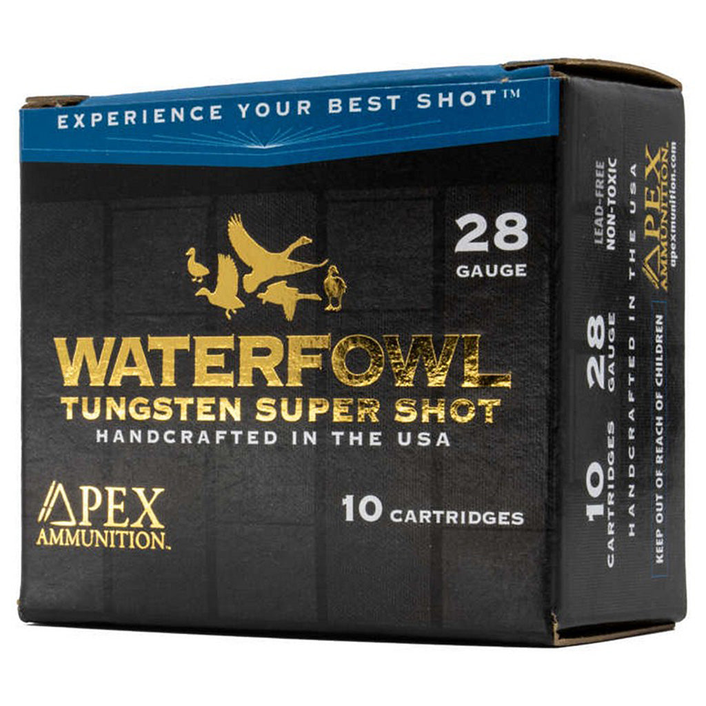 Apex TSS Z-Series Waterfowl Shotgun Ammo 28 Gauge 2.75 in 3/4 oz #8