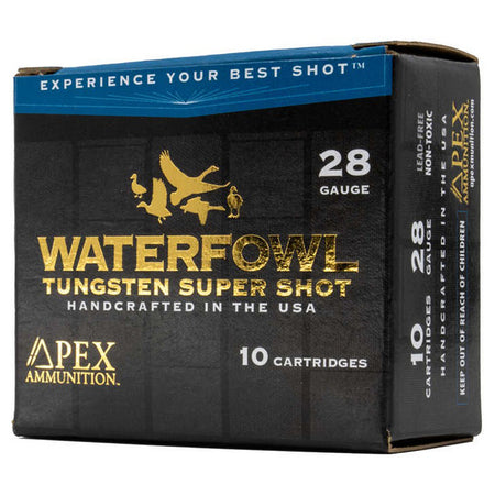 Apex TSS Z-Series Waterfowl Shotgun Ammo 28 Gauge 2.75 in 3/4 oz #8