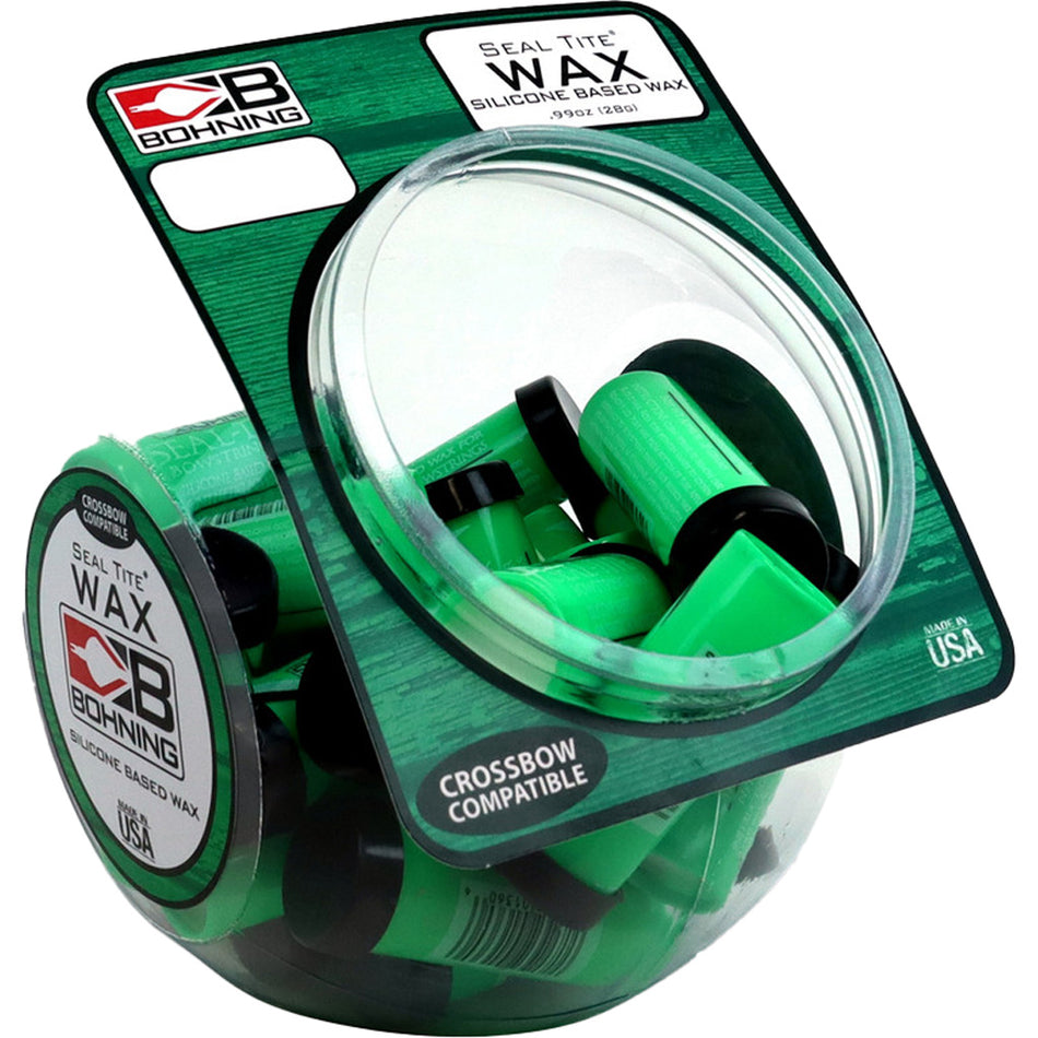 Bohning Seal-Tite Odorless Silicone Bowstring Wax Display 24 Tubes