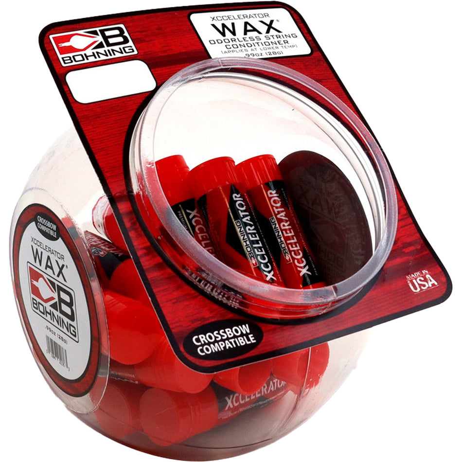 Bohning Xccelerator Natural-Based Crossbow Wax Display 16 Tubes