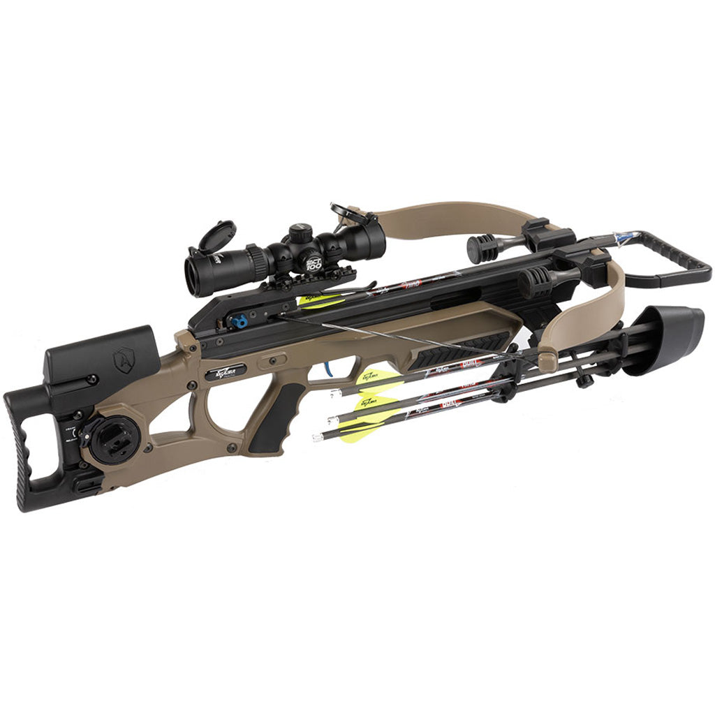 Excalibur Assassin Extreme FDE Crossbow Kit Including Tact100 Scope and Quiver
