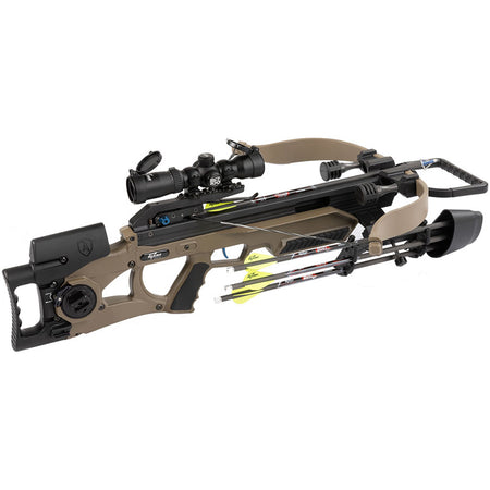 Excalibur Assassin Extreme FDE Crossbow Kit Including Tact100 Scope and Quiver