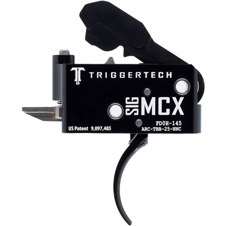 Trigger Tech Two Stage Trigger for SIG MCX Black Curved