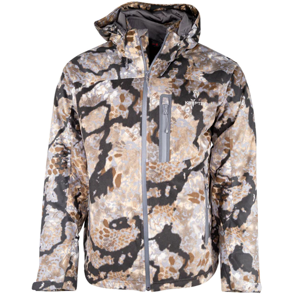 Kryptek Vellus SkyFall Windproof Fleece Jacket Size Medium