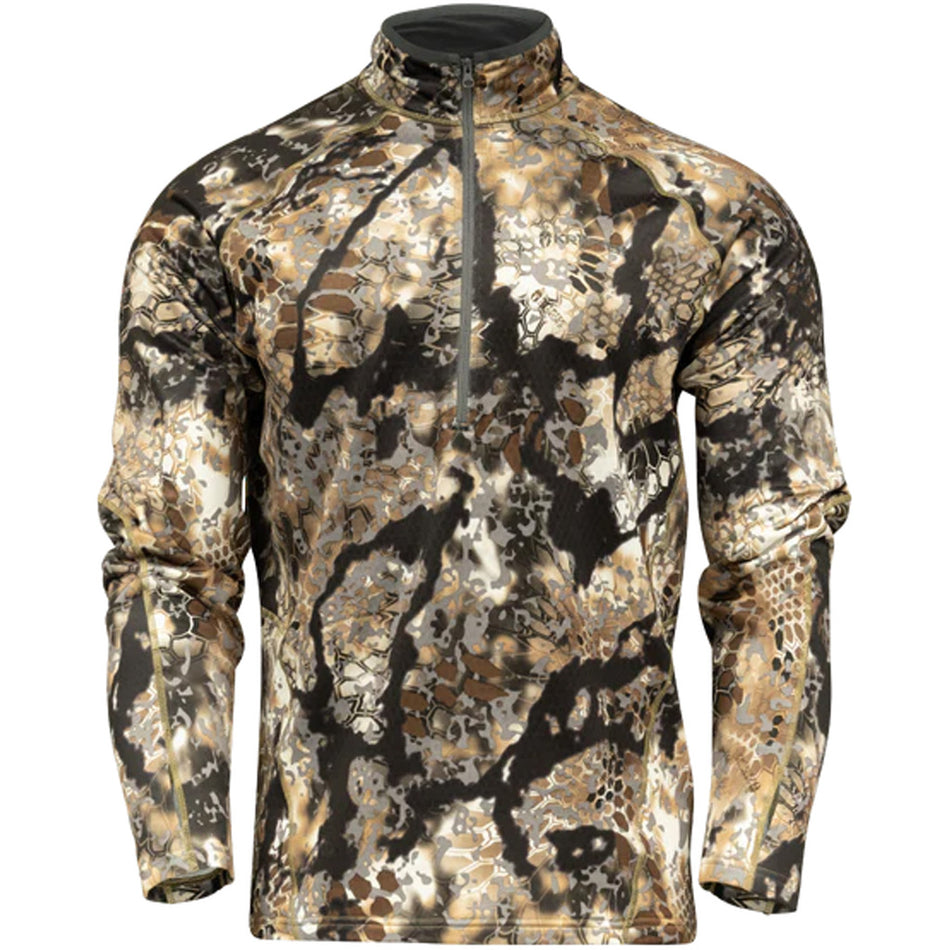 Kryptek Cronos 1/2 Zip Fleece Hoodie Large SkyFall