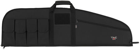Tac Six Range Tactical Rifle Case 42" Black Endura Foam Padded Lockable