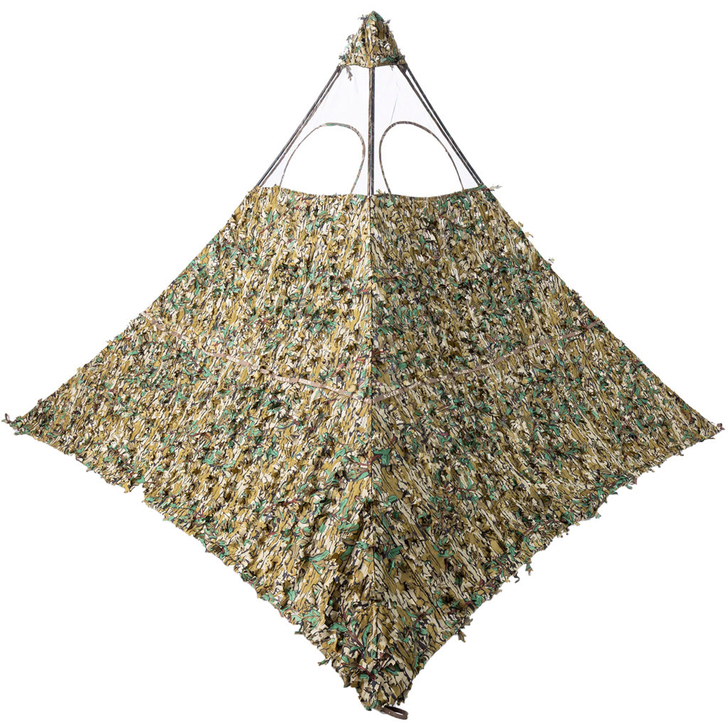 Nukem Grab & Go XL Field Blind – Mossy Oak Green Leaf 3D Leafy Pattern