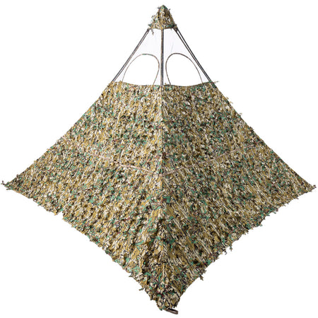 Nukem Grab & Go XL Field Blind – Mossy Oak Green Leaf 3D Leafy Pattern