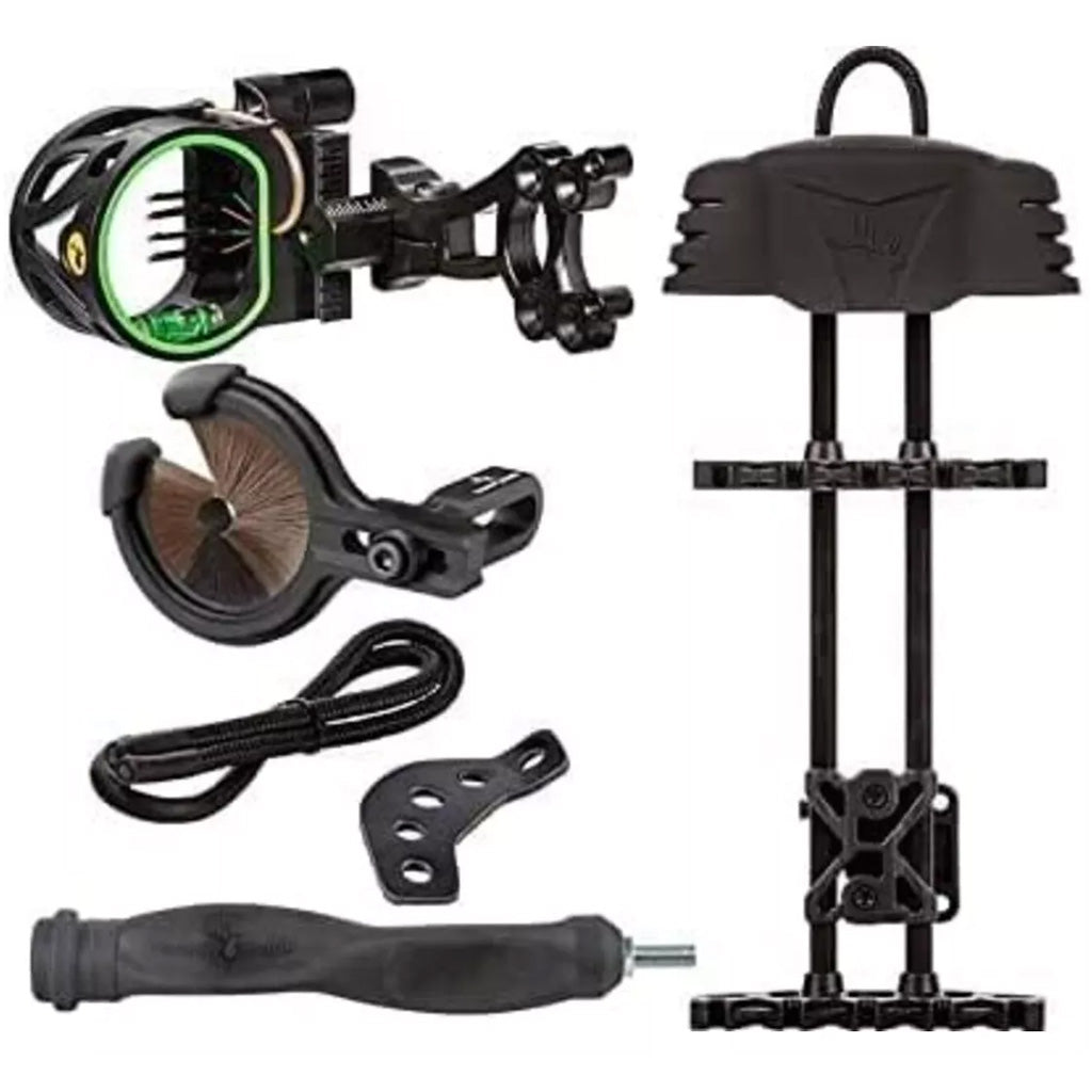 Trophy Ridge Joker 4-Pin Bow Sight and Blitz Stabilizer Combo Kit