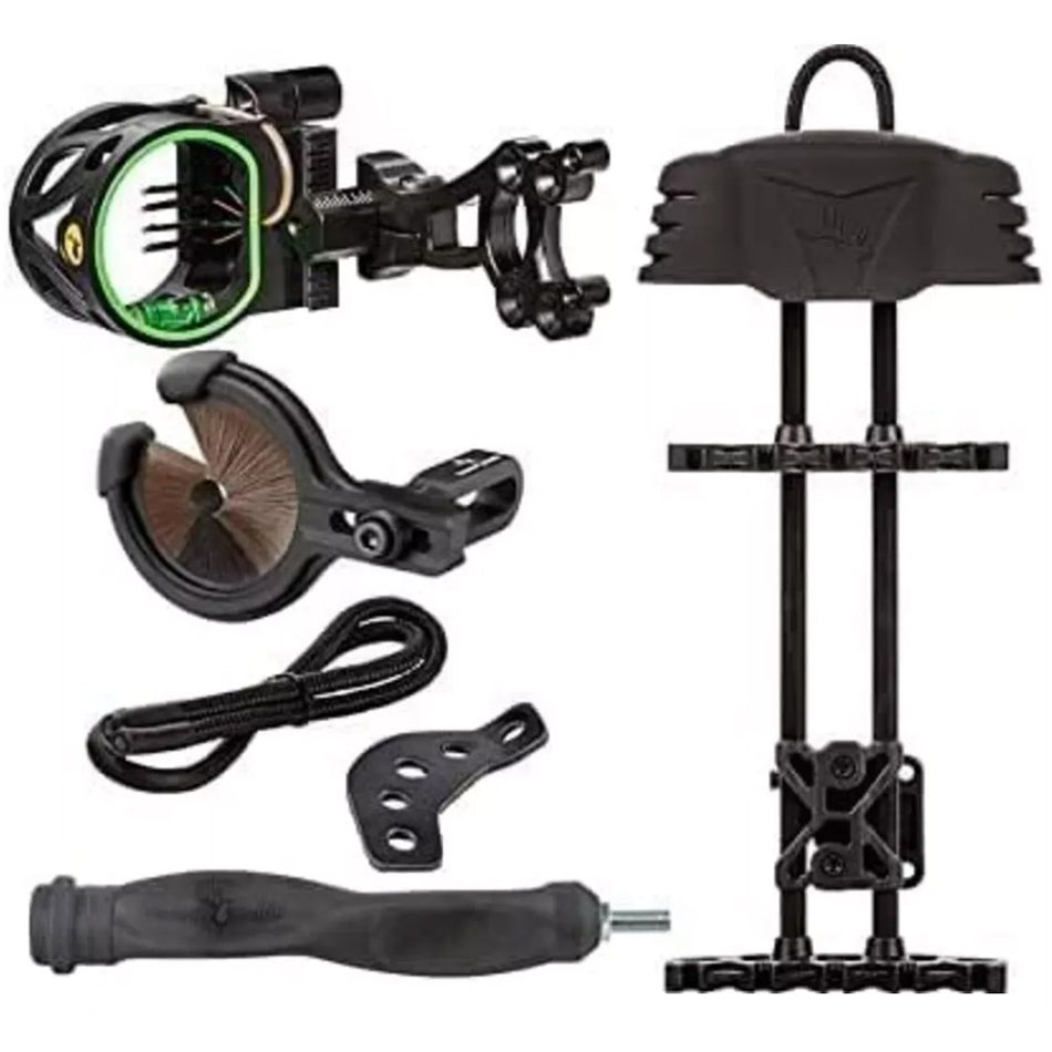 Trophy Ridge Joker 4-Pin Bow Sight and Blitz Stabilizer Combo Kit