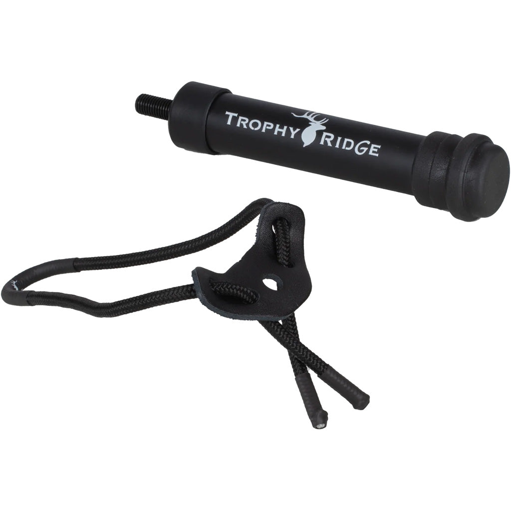 Trophy Ridge Black Carbon Snub Nose Bow Stabilizer 5 Inch