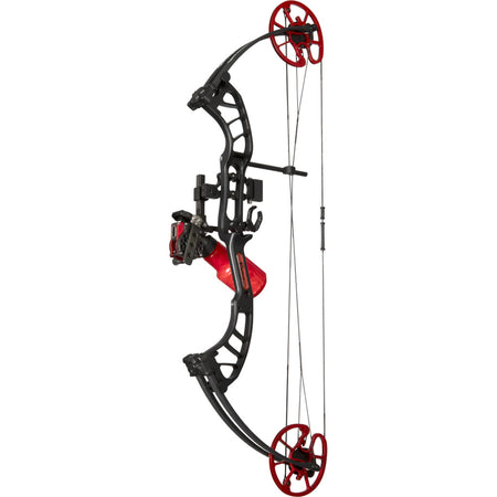Cajun Shore Runner EVW Bowfishing Bow in Black/Red