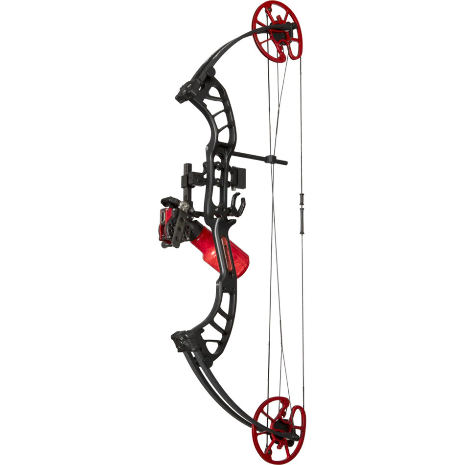 Cajun Shore Runner EVW Bowfishing Bow in Black/Red