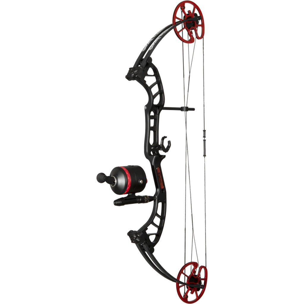 Cajun Shore Runner EVS Bowfishing Compound Bow in Black/Red