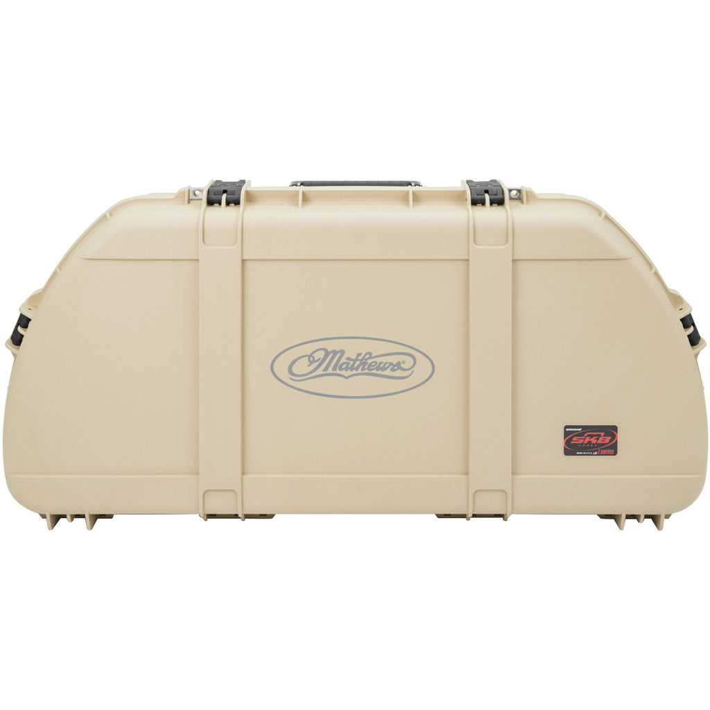 SKB iSeries Waterproof Bow Case for Mathews Tan Finish