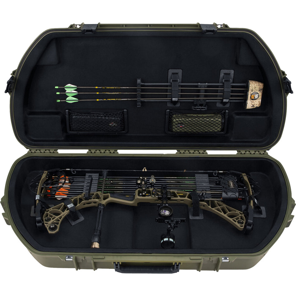 SKB iSeries Waterproof Bow Case for Mathews OD Green Finish