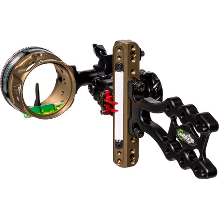Axcel LANDSLYDE Bowhunting Slider Sight AVX-41 1 Pin .010 Green Fiber Optic
