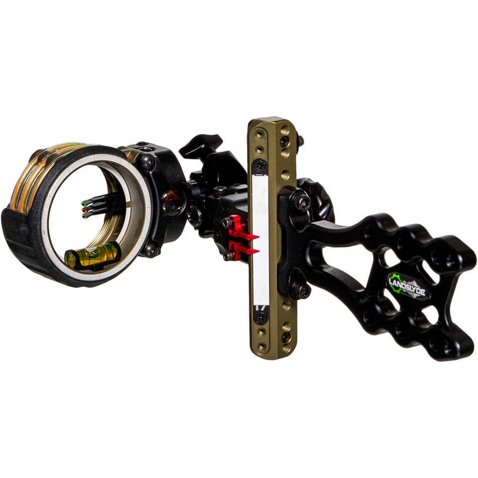 Axcel LANDSLYDE Bowhunting Slider Sight AccuStat II Micro 3-Pin .019 Configuration