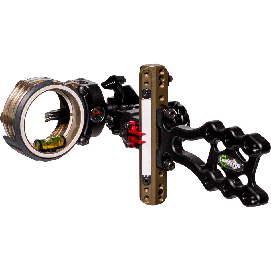 Axcel LANDSLYDE Bowhunting Slider Sight AccuStat II Micro 3-Pin .010 Configuration