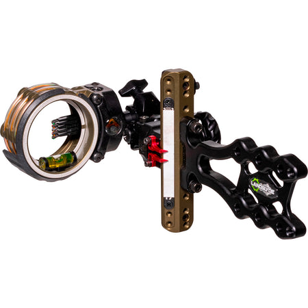 Axcel LANDSLYDE AccuStat II Micro 5 Pin .010 Slider Tactical Bowhunting Sight