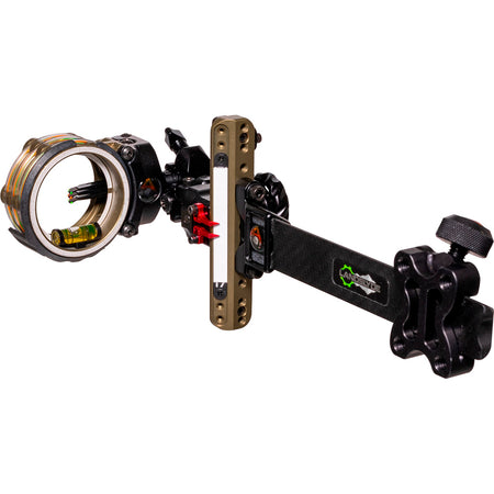 Axcel LANDSLYDE Carbon Pro Slider AccuStat II Micro 3-Pin .019 Bowhunting Sight