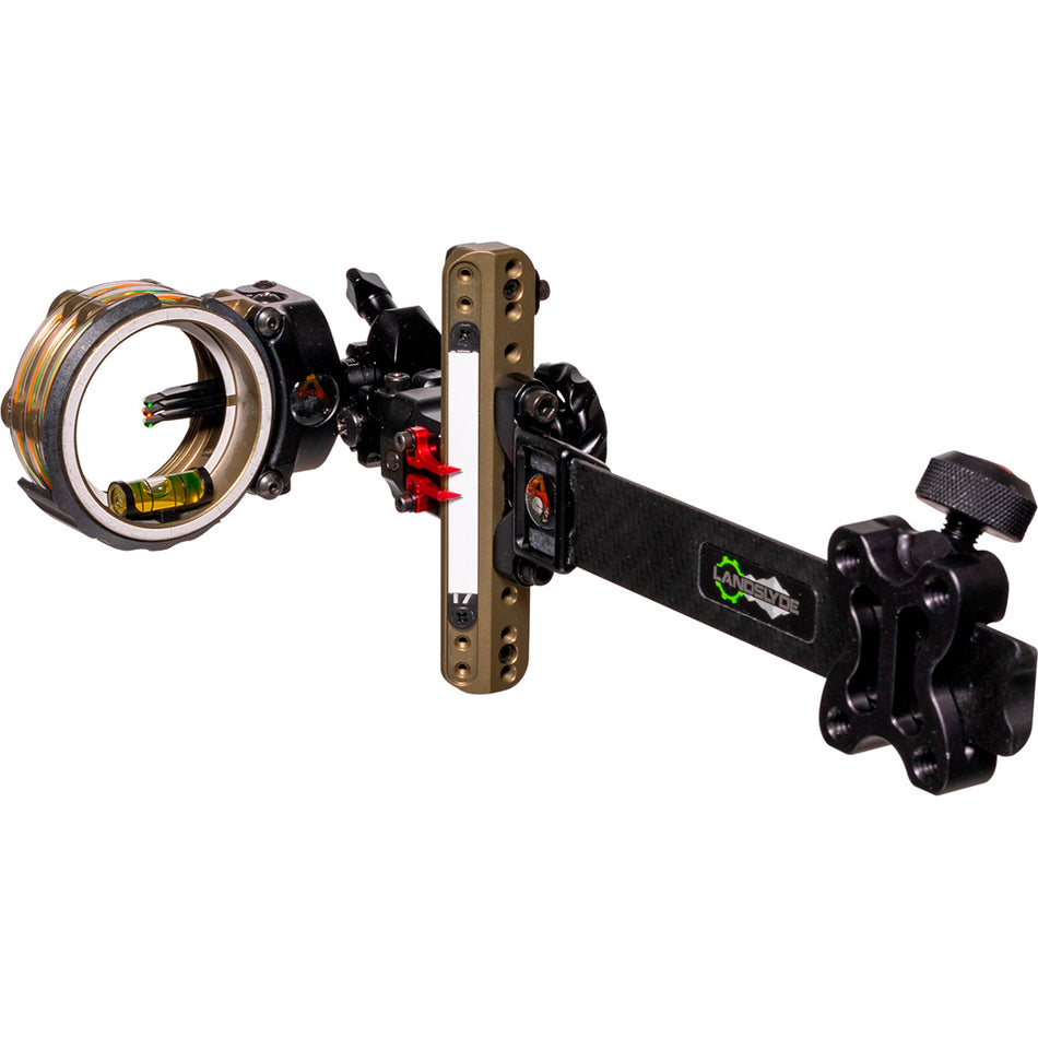 Axcel LANDSLYDE Carbon Pro Slider AccuStat II Micro 3-Pin .019 Bowhunting Sight